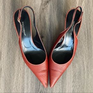 🎈CLOSET CLEAR OUT🎈Dolce&Gabbana Slingback heels